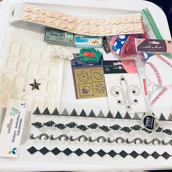 Scrapbooking Craft Bundle - Picture 1 of 10